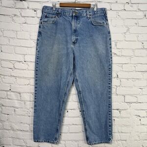 Carhartt Jeans Mens 38x30 Relaxed Fit B17 DST Distressed Y2k 2008 Pants Workwear